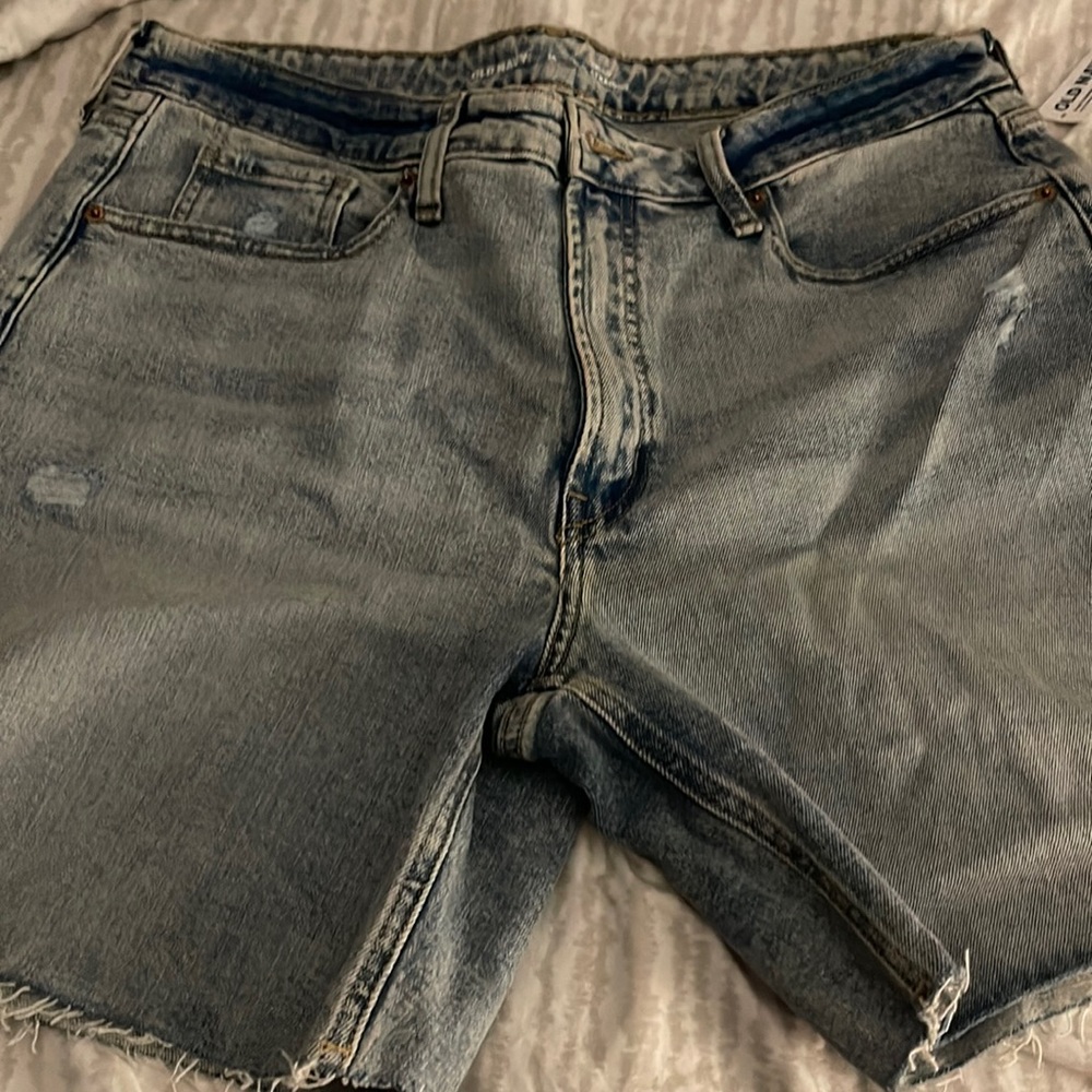 Blue shorts